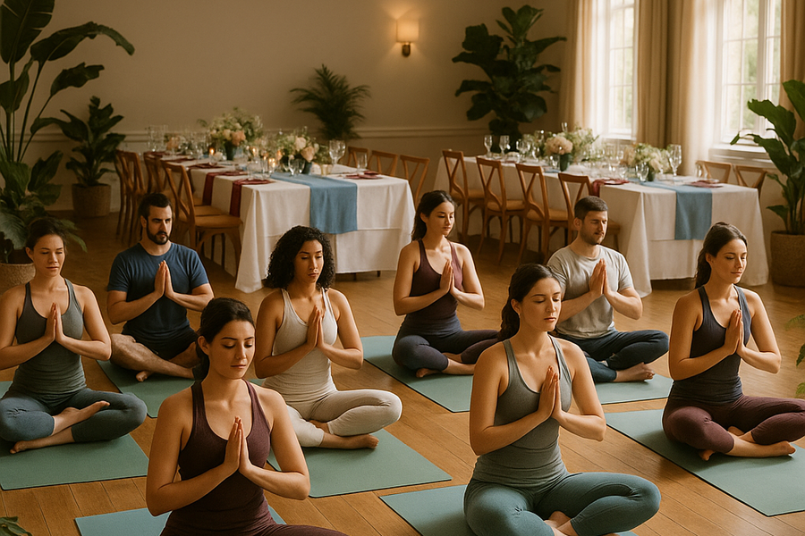 Custom Yoga Wellness Events